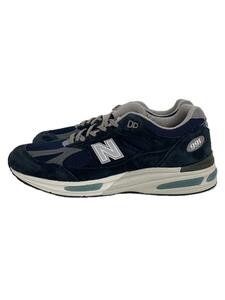 NEW BALANCE◆ローカットスニーカー/US10/NVY/スウェード/U991NV2