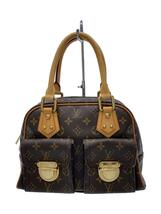 LOUIS VUITTON◆マンハッタンPM_モノグラム・キャンバス_BRW/PVC/BRW/総柄/M40026_画像1