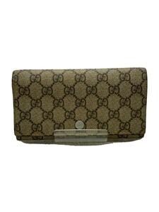 GUCCI◆長財布/PVC/BEG/総柄/レディース/115048