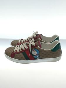 GUCCI◆21ss/DORAEMON ACE×ドラえもんコラボ/スニーカー/US9.5/ブラウン/655060