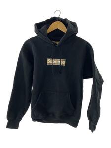 Supreme◆22ss/Box logo hooded Sweatshirt/パーカー/S/コットン/BLK/ブラック