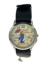 FOSSIL◆WOODY WOODPECKER/クォーツ腕時計/アナログ/ナイロン/ベージュ×ブラック/LI-1682_画像1