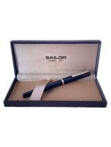 SAILOR◆文具/BLK/万年筆/インク無/筆記未確認_画像1