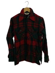 Woolrich◆ジャケット/-/ウール/RED/チェック