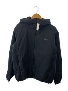 ARC’TERYX◆ATOM HEAVY WEIGHT HOODY/L/ナイロン/BLK/無地/EF-7368