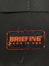 BRIEFING◆2wayショルダーバッグ/ナイロン/BLK_画像5