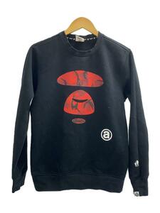 AAPE BY A BATHING APE◆スウェット/M/コットン/ブラック/AAPSWM3975XXJ