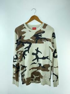 Supreme◆Camo Waffle Thermal WOODLAND CAMO/長袖Tシャツ/M/コットン/マルチカラー/カモフ