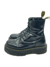 Dr.Martens◆JADON/8ホール/レースアップブーツ/UK8/BLK/レザー/AW006_画像1