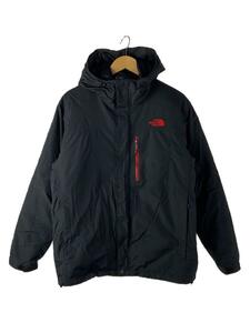 THE NORTH FACE◆ZEUS TRICLIMATE JACKET_ゼウスクライメイトジャケット/L/ナイロン/BLK/無地