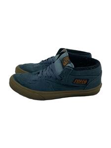 VANS◆HALF CAB/ローカットスニーカー/27.5cm/BLU/スウェード/721454