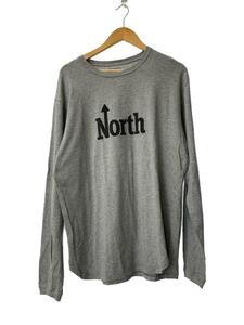 nonnative◆長袖Tシャツ/2/コットン/GRY/NN-T4053/DWELLER L/S TEE NORTH/