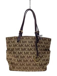 MICHAEL KORS◆トートバッグ/キャンバス/BEG/総柄/IM-1509