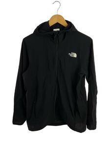 THE NORTH FACE◆ANYTIME WIND HOODIE_エニータイムウィンドフーディ/M/ナイロン/ブラック