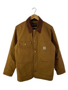 Carhartt◆ワークジャケット/S/コットン/BRW/カバーオール/ダック/ルーズフィット