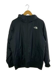 THE NORTH FACE◆REVERSIBLE TECH AIR HOODIE_リバーシブルテックエアーフーディ/XL/ナイロン/BLK