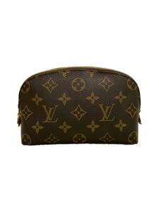 LOUIS VUITTON◆ポシェット・コスメティックPM_モノグラム・キャンバス_BRW/PVC/BRW