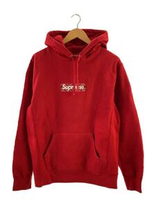 Supreme◆パーカー/L/コットン/RED/無地