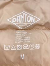 DANTON◆ダウンジャケット/M/ナイロン/BEG/KW32-115-02_画像3