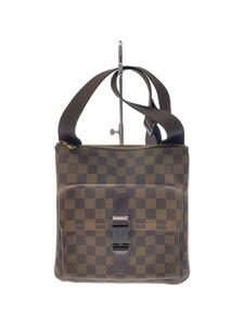 LOUIS VUITTON◆ポシェット・メルヴィール_ダミエ・エベヌ_BRW/PVC/BRW