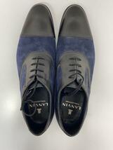 LANVIN COLLECTION◆ドレスシューズ/25cm/BLU/83313_画像3