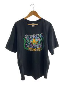 Supreme◆Tシャツ/XL/コットン/BLK/プリント