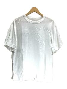 MARKAWARE◆COMFORT-FIT Tee S/S/3/コットン/WHT/無地/A23A-12CS01B//