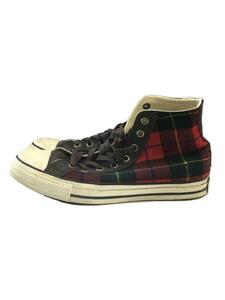 CONVERSE◆ハイカットスニーカー/28cm/RED//