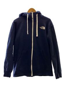 THE NORTH FACE◆REARVIEW FULLZIP HOODIE_リアビューフルジップフーディ/L/コットン/NVY//