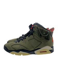 NIKE◆AIR JORDAN 6 RETRO SP/エアジョーダン6レトロスペシャル/カーキ/CN1084-200/28c//