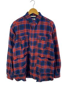 NANGA◆ORGANIC COTTON PLAID CAMP SHIRTS/M/コットン/チェック/NAG-S20-SH001//