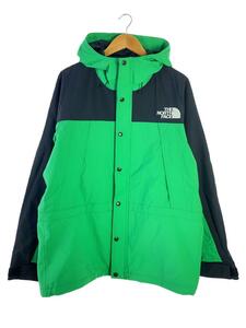 THE NORTH FACE◆MOUNTAIN LIGHT JACKET_マウンテンライトジャケット/L/ナイロン/GRN/無地