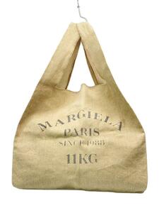 Maison Margiela◆トートバッグ/リネン/BEG/S35WC0077 PR190/SHOPPING BAG//