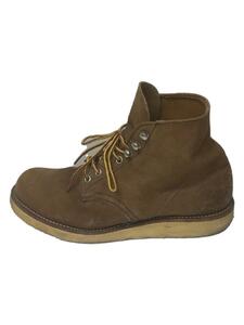 RED WING◆6-INCH CLASSIC ROUND BOOT/6 インチクラシックラウンドブーツ/US8.5/BEG//