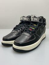 NIKE◆AIR FORCE 1 MID 07 LV8_エア フォース 1 ミッド 07 LV8/27cm/BLK_画像2