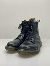 Dr.Martens◆ショートブーツ/UK6/BLK/レザー_画像2