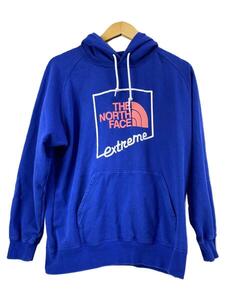 THE NORTH FACE◆EXTREME HOODIE_エクストリームフーディ/S/コットン/BLU//