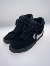 NIKE◆ZOOM BLAZER MID_ズームブレーザーMID/27cm/BLK/スウェード_画像2