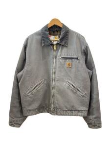 Carhartt◆ジャケット/L/コットン/GRY/00s/デトロイトジャケット/メキシコ製