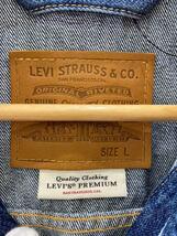 Levi’s◆Gジャン/L/コットン/IDG/19790-0002/MADE IN USA/デニムトラッカージャケット_画像3