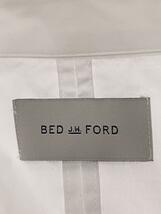 BED J.W. FORD◆長袖シャツ/1/コットン/WHT/20aw-b-bl05/首元状態考慮_画像3