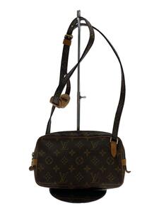 LOUIS VUITTON◆ポシェット・マルリー・バンドリエール_モノグラム・キャンバス_BRW/PVC/BRW/モノグラム