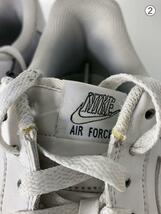 NIKE◆AIR FORCE 1 07 SKELETON QS/エアフォーススケルトン/ホワイト/BQ7541-100/27cm/_画像9