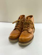 RED WING◆レースアップブーツ・6インチクラシックラウンドトゥ/25cm/CML/牛革_画像2