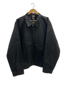 DICKIES◆ジャケット/-/ポリエステル/BLK/無地/JT75BK