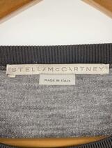 STELLAMcCARTNEY◆セーター(薄手)/M/ウール/GRY/無地_画像3