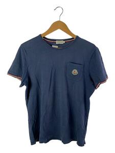 MONCLER◆Tシャツ/L/コットン/BLU