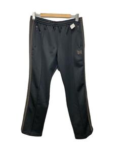 Needles◆NARROW TRACK PANT/L/ポリエステル/BLK/無地/FK387