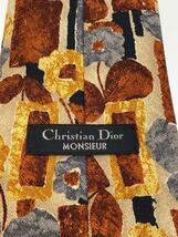 Christian Dior◆ネクタイ/シルク/マルチカラー/総柄/メンズ_画像3