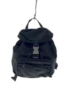 PRADA* rucksack / nylon /BLK/v152